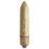 RO-80mm - mini vibrator v obliki šminke - 7 načinov - zlata