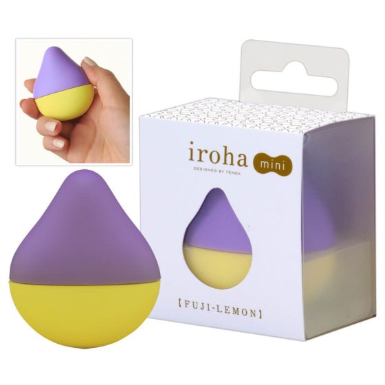 TENGA Iroha mini - mini klitorisni vibrator (vijolično-rumena)