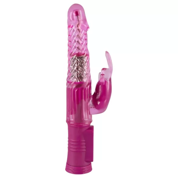 You2Toys - vibrator zajček z perlami - vijolična