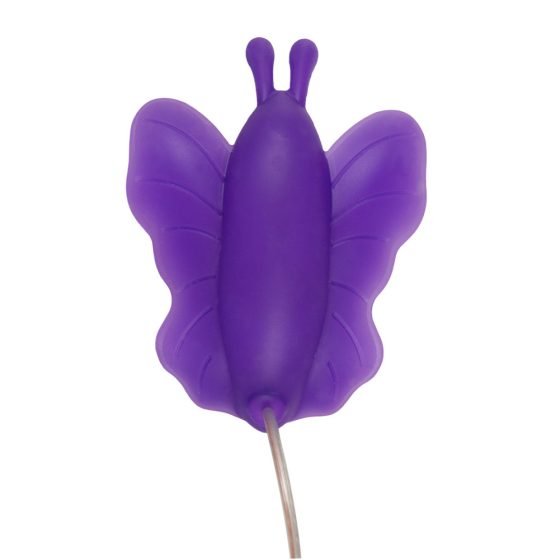 Flutter Butterfly - silikonski intimni vibrator (vijolična)