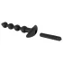 Black Velvets - analni vibrator set - 4-delni