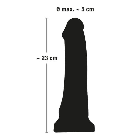 Evropski ljubezenski vibrator (23 cm)