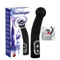 You2Toys - masažer prostate - vrtljiv vibrator - črna