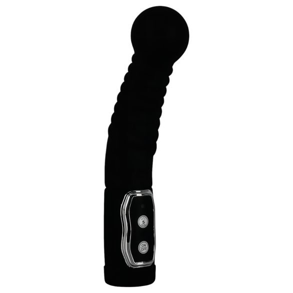 You2Toys - masažer prostate - vrtljiv vibrator - črna