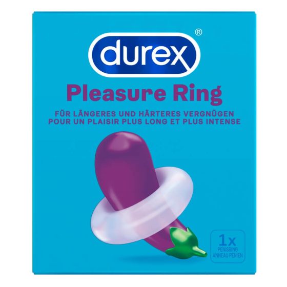 Durex Pleasure Ring - obroček za penis (prozoren)