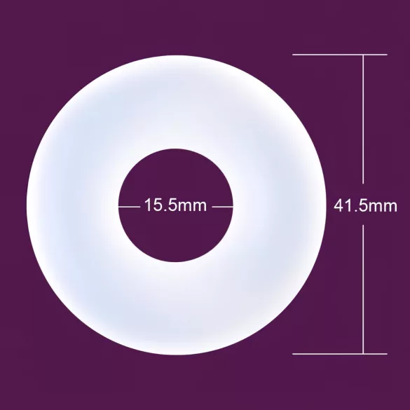 Durex - erekcijski obroček - podaljšuje erekcijo - prozoren