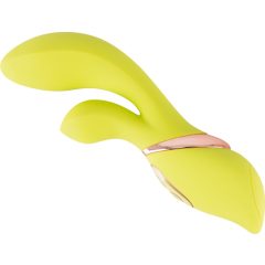 Jülie - Klitoralni vibrator (rumeno-zelen)
