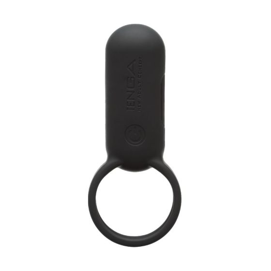 Vibracijski obroček za penis TENGA Smart Vibe (črn)