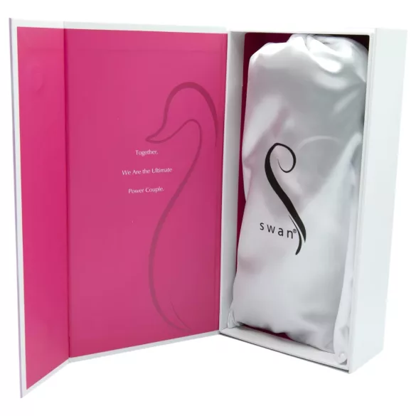 The Swan Wand - masažni vibrator - akumulatorski - roza