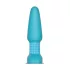 b-Vibe - analni vibrator z vrtljivo kroglico - polnjenje - turkizen