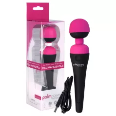   PalmPower Wand - vibrator za masažo - polnjenje - roza črna