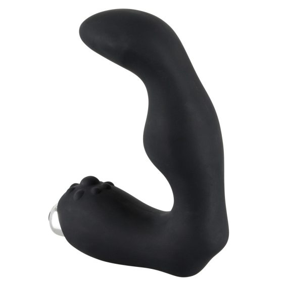 Rebel - ukrivljen vibrator za prostato (črn)