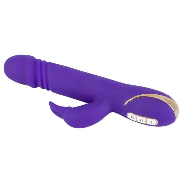 Vibe Couture - zajčji vibrator z gibljivo funkcijo - lila