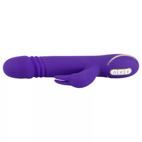 Vibe Couture - zajčji vibrator z gibljivo funkcijo - lila