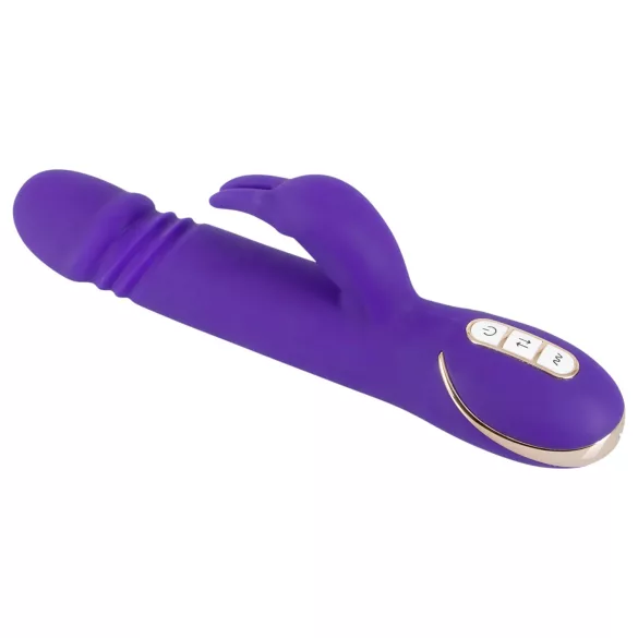 Vibe Couture - zajčji vibrator z gibljivo funkcijo - lila