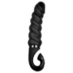   Gvibe - vibratorski stimulator G-točke - polnilni, vodoodporen silikon - črn
