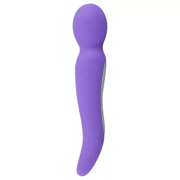SMILE Wand - vibrator za masažo z 2 motorjema - vijolična
