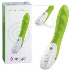   mystim Sassy Simon - vibrator za stimulacijo z dvema motorjema - zelena