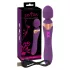 Javida Double - masažni vibrator - dvojna stimulacija - vijoličen