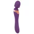 Javida Double - masažni vibrator - dvojna stimulacija - vijoličen