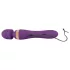 Javida Double - masažni vibrator - dvojna stimulacija - vijoličen