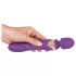 Javida Double - masažni vibrator - dvojna stimulacija - vijoličen