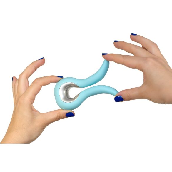 Mini G-vibe - USB silikonski vibrator (meta)