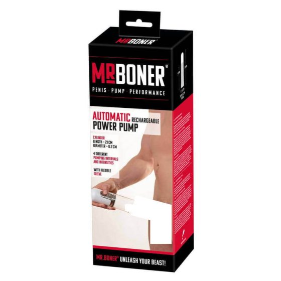 Mister Boner Automatic - brezžična črpalka za penis