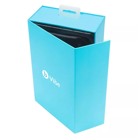 b-Vibe Novice - analni vibrator za začetnike - črna