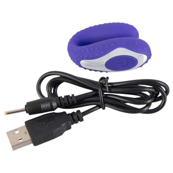 You2Toys - ustni vibrator - vibracijski, silikon, vijoličen, polnjenje