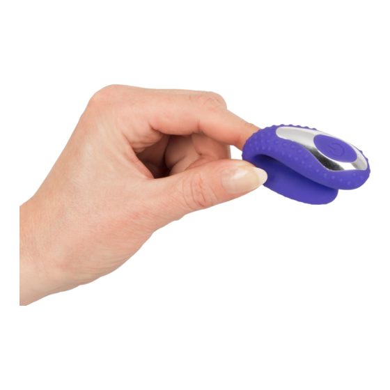 You2Toys - Blowjob - silikonski vibrator za usta za ponovno polnjenje (vijolična)