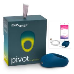   We-Vibe Pivot - vibrirajoči erekcijski obroč - polnilni - temno moder