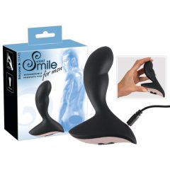   SMILE Prostate Vibe - vibrator za prostato z možnostjo ponovnega polnjenja (črn)