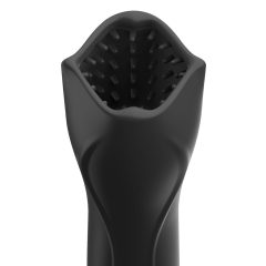   PDX Elite Roto-Teazer - vodoodporen vibrator z vrtljivim želodom (črn)