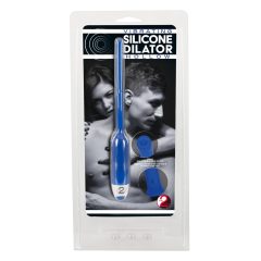   You2Toys - DILATOR - votli silikonski uretralni vibrator - modri (7mm)