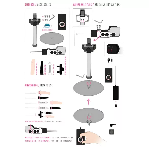 You2Toys - seks stroj za penetracijo - električni