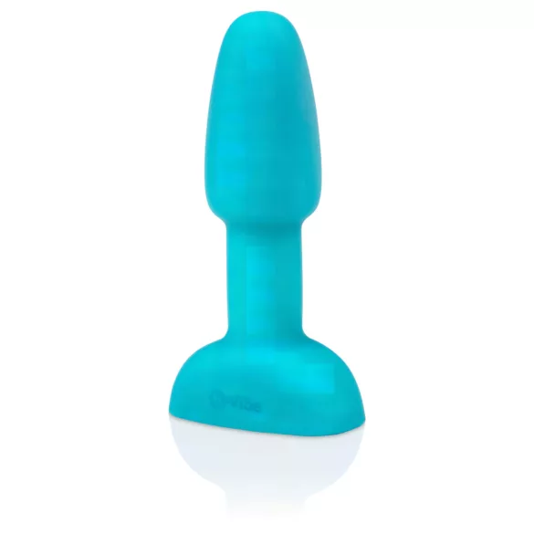 b-Vibe - analni vibrator z vrtečimi kroglicami - turkizna