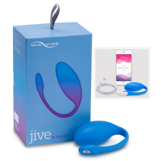 We-Vibe Jive - pametni vibrator za polnjenje (modri)