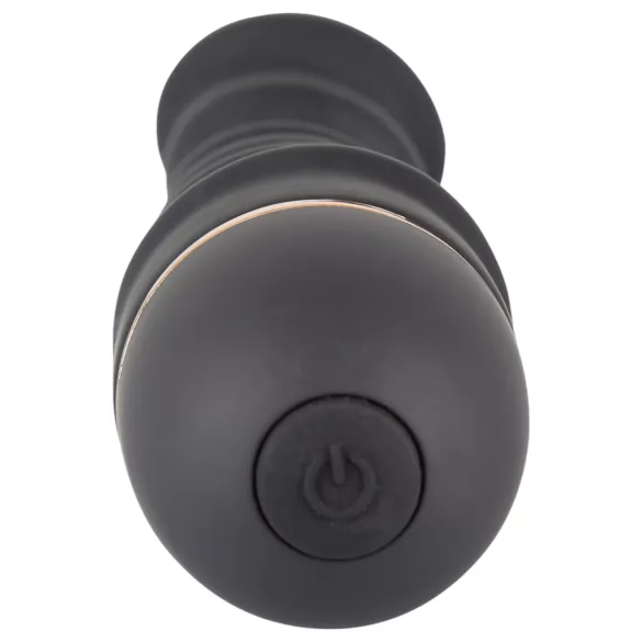 You2Toys - vibrator z rebrasti površino - upogljiv - črna