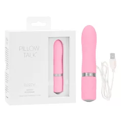   Pillow Talk Flirty - vibracijski masažer paličica - akumulatorski - roza
