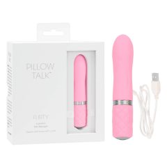 Pillow Talk Flirty - palični vibrator za polnjenje (roza)