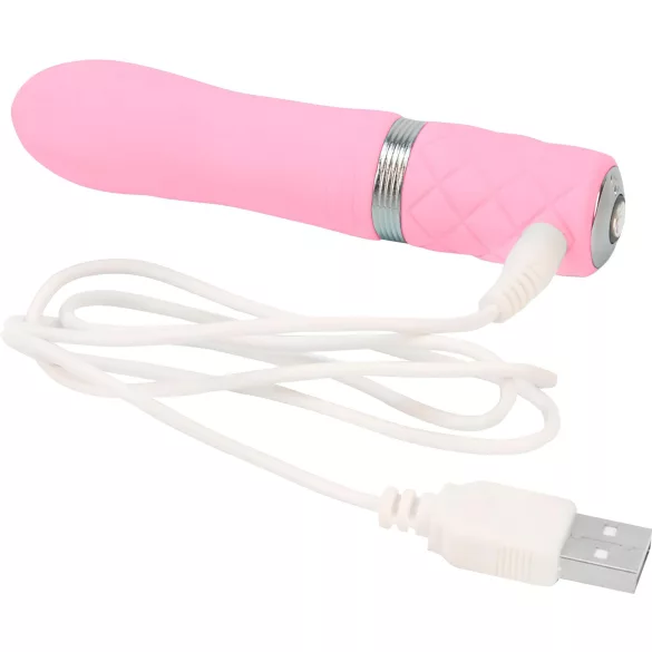 Pillow Talk Flirty - vibracijski masažer paličica - akumulatorski - roza