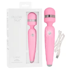   Pillow Talk Cheeky Wand - akumulatorski masažni vibrator (roza)