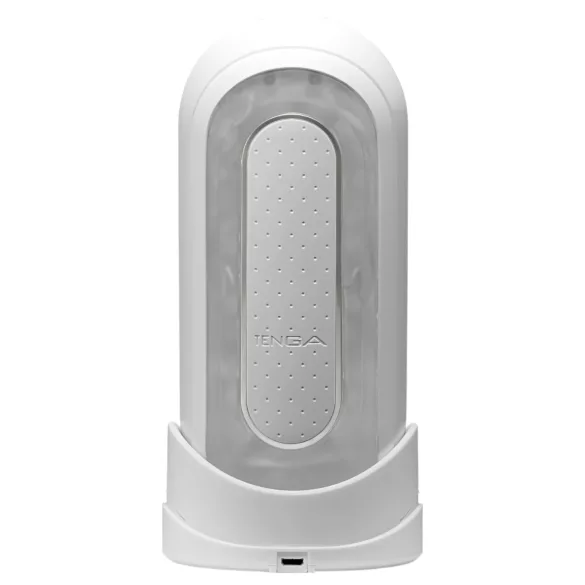 TENGA Flip Zero - vibracijski masturbator - bela