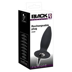   Black Velvet S - Začetni analni vibrator z možnostjo polnjenja - majhen (črn)
