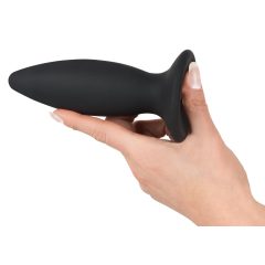   Black Velvet S - Začetni analni vibrator z možnostjo polnjenja - majhen (črn)