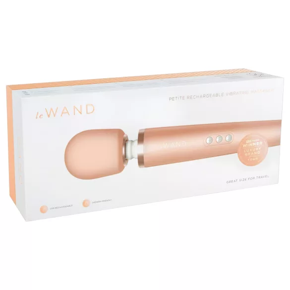 le WAND Petite vrhunski palični vibrator (Rose Gold)