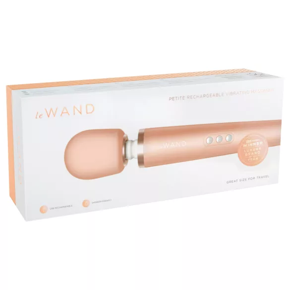 le WAND Petite vrhunski palični vibrator (Rose Gold)
