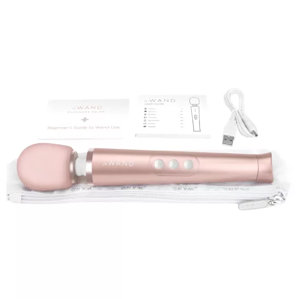 le WAND Petite vrhunski palični vibrator (Rose Gold)