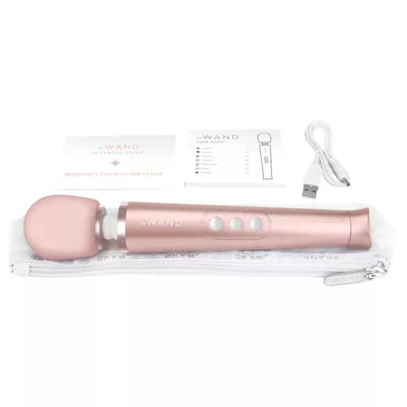 le WAND Petite vrhunski palični vibrator (Rose Gold)